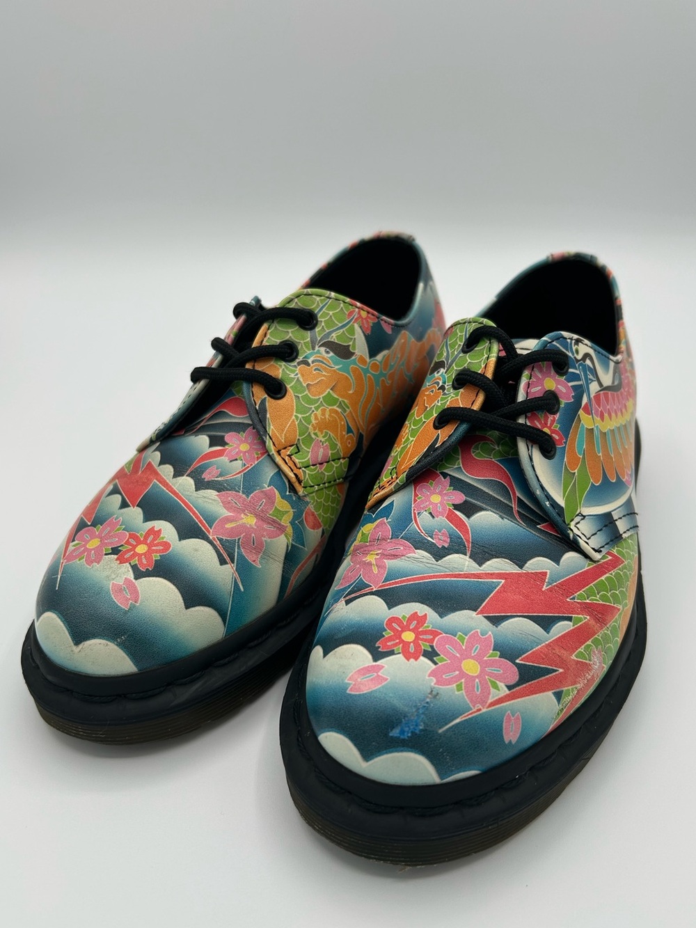 Dr. Martens X Mark Wigan 1461 Colorful Oxford Shoes